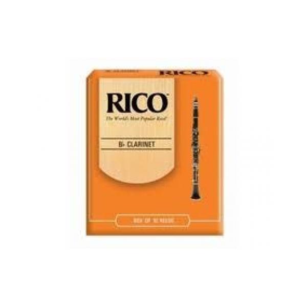 Rico Bb Clarinet Reeds Size 2.5 (10-pack)