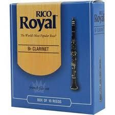 Rico Royal Bb Clarinet Reeds Size2.5 (10-pack)