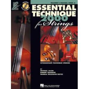 Essential Techniques 2000 Book 3 Strings Teachers Manual