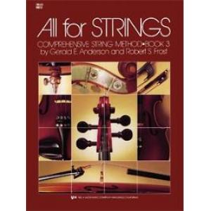 All for Strings Book 3 Score Manual