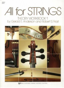 All for Strings Work Book 1 Cello