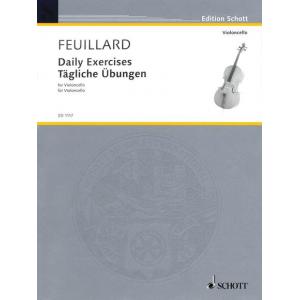 Daily Exercise Cello by Feuillard