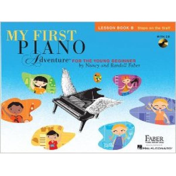 My First Piano Adventures Lesson Book B with CD