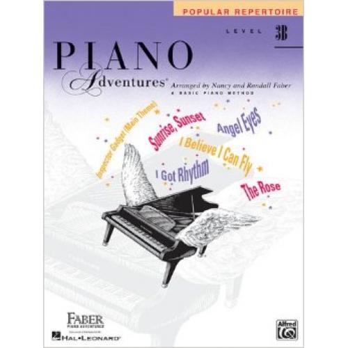 Piano Adventures Level 3B Popular Repertoire Book