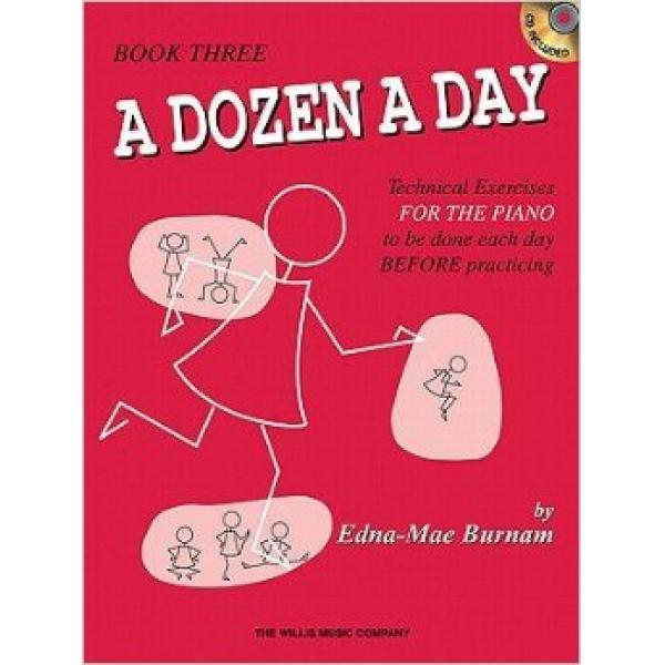 A Dozen a Day Book 3  & CD