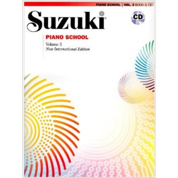 Suzuki Piano School Book 3 with CD