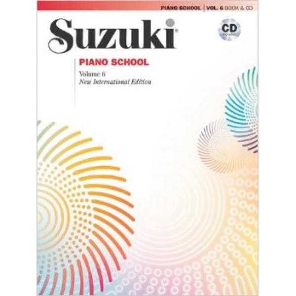 Suzuki Piano School Book 6 with CD