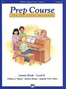 Alfreds Prep Course for the Young Beginner Level E Lesson Book
