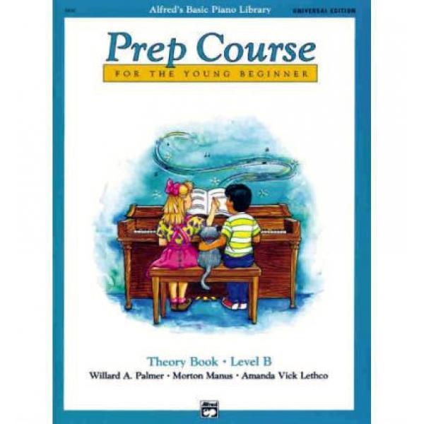 Alfreds Prep Course for the Young Beginner Level B Theory Book