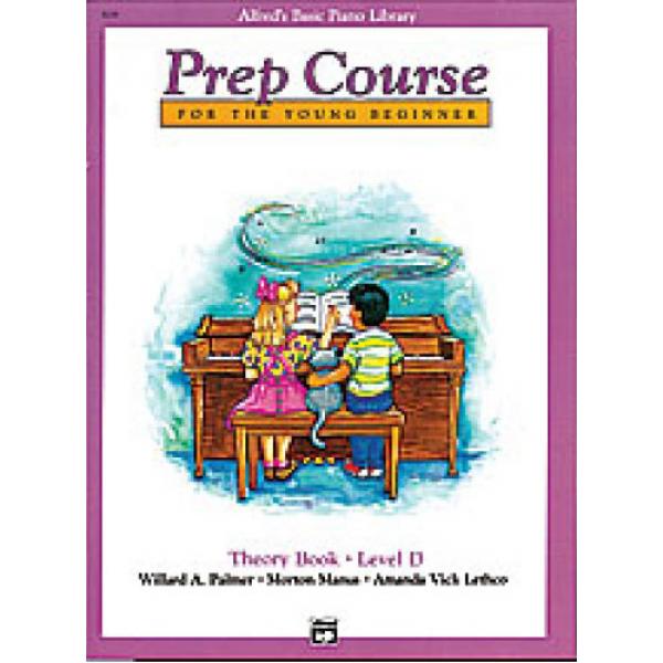 Alfreds Prep Course for the Young Beginner Level D Theory Book