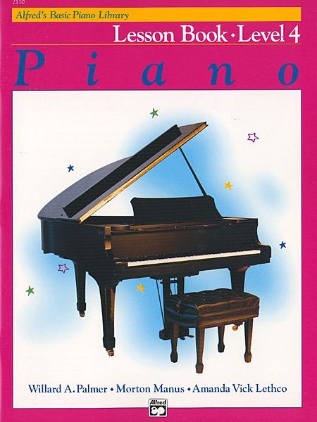 Alfreds Piano Lesson Book Level 4