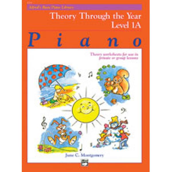 Alfred's Piano Theory Through the Year Level 1A
