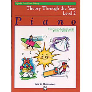 Alfred's Piano Theory Through the Year Level 2