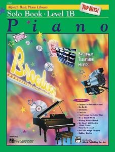 Alfreds Piano Top Hits Solo Level 1B with CD