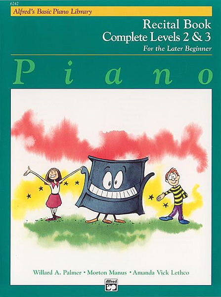 Alfreds Piano Recital Book Complete Level 2 & 3