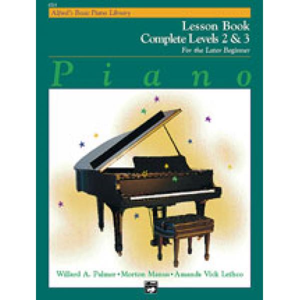 Alfreds Piano Lesson Book Complete Level 2 & 3