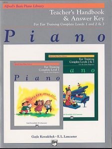 Alfreds Piano Ear Training Complete Teachers Handbook