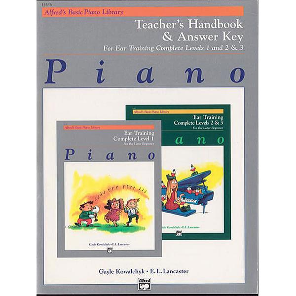 Alfreds Piano Ear Training Complete Teachers Handbook