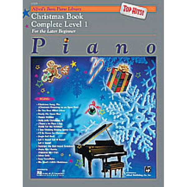 Alfreds Piano Top Hits Christmas Complete Level 1