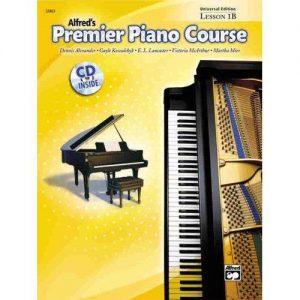 Alfreds Premier Piano Course Lesson 1B Book & CD Universal Edition