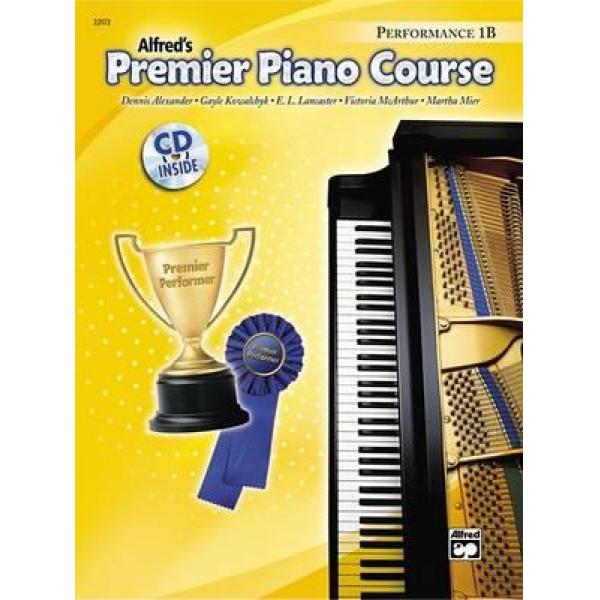 Alfreds Premier Piano Course Performance 1B Book & CD