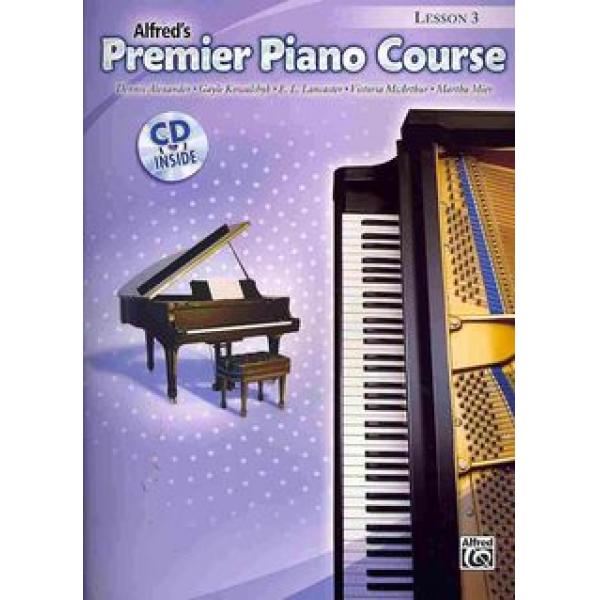 Alfreds Premier Piano Course Lesson 3 Book & CD