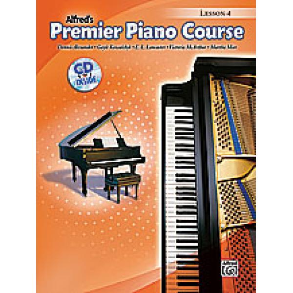Alfreds Premier Piano Course Lesson 4 Book & CD
