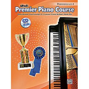 Alfreds Premier Piano Course Performance 4 Book & CD