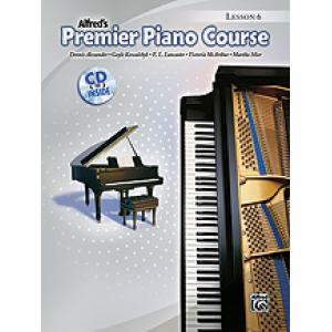 Alfreds Premier Piano Course Lesson 6 Book & CD