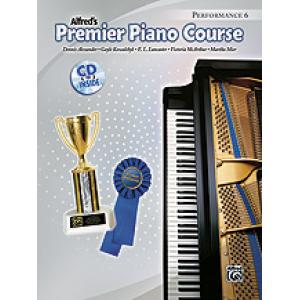 Alfreds Premier Piano Course Performance 6 Book & CD