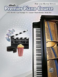 Alfreds Premier Piano Course Pop & Movie Hits 6