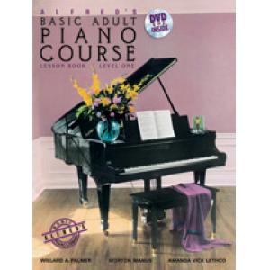 Alfreds Basic Adult Piano Course Lesson 1 Book & CD