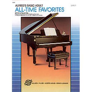 Alfreds Basic Adult Piano Course All time favourites Book 1