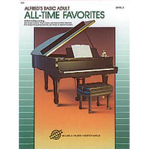 Alfreds Basic Adult Piano Course All time favourites Book 2