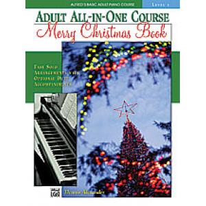 Alfreds Basic Adult All in One Course Merry Christmas Book 1