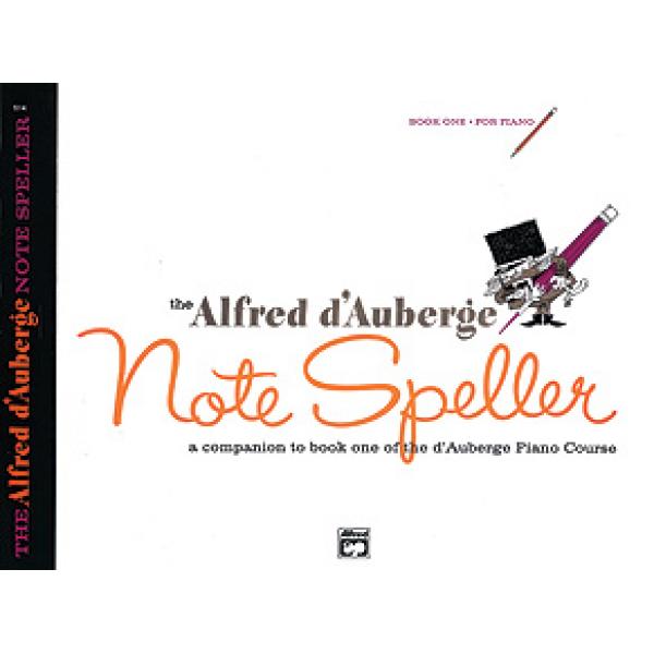 Alfred d'Auberge Piano Course Note Speller books