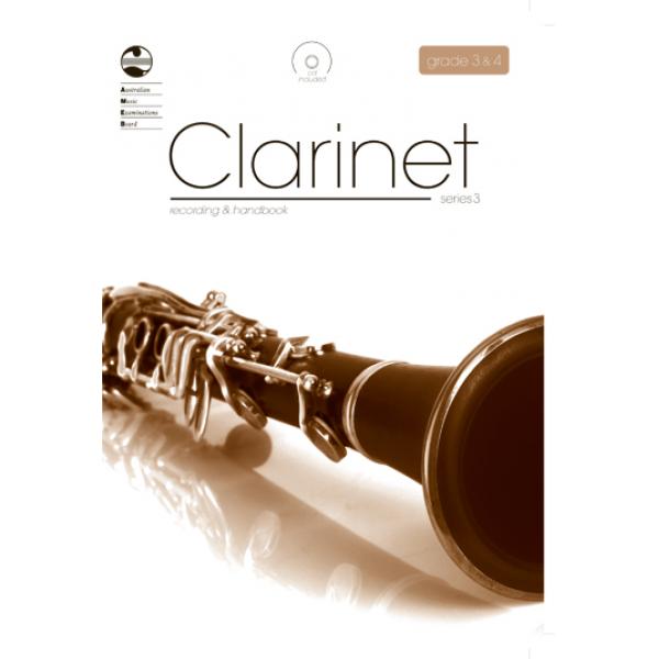 AMEB Clarinet Grade 3 & 4 CD/HANDBOOK