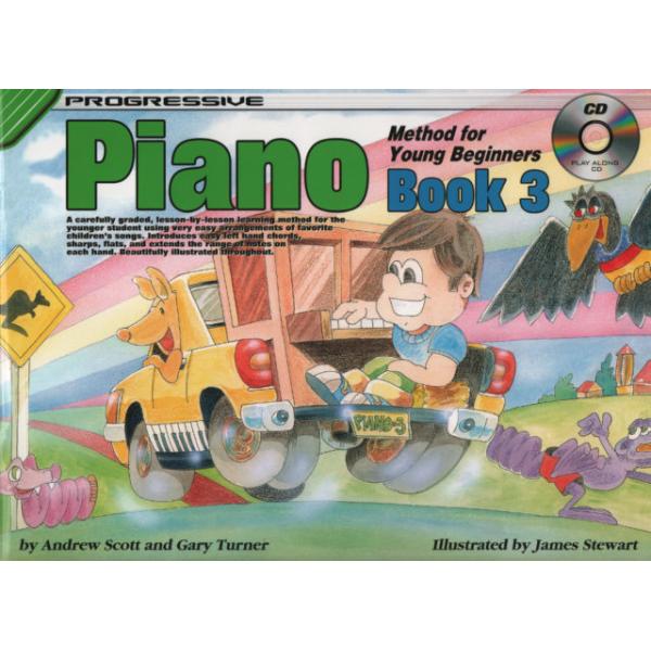 Progressive Piano Method for Young Beginners BK3