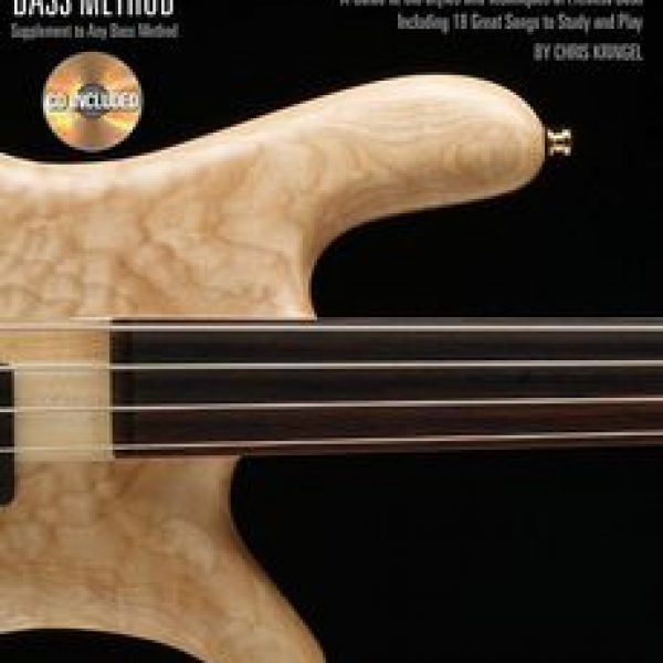 Hal Leonard Fretless Bass Method Book & CD