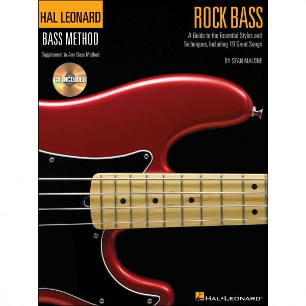 Hal Leonard Rock Bass Method Book & CD