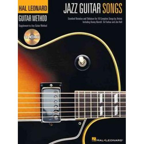 Hal Leonard Jazz Guitar Song Book & CD
