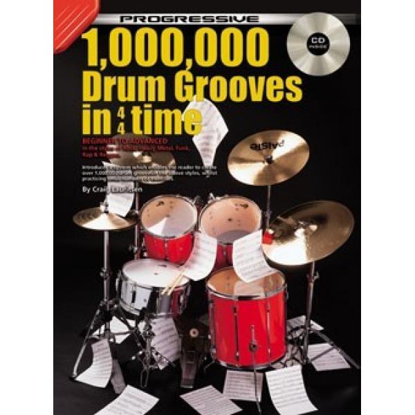 Progressive 1,000,000 Drum Grooves in 4/4 Time
