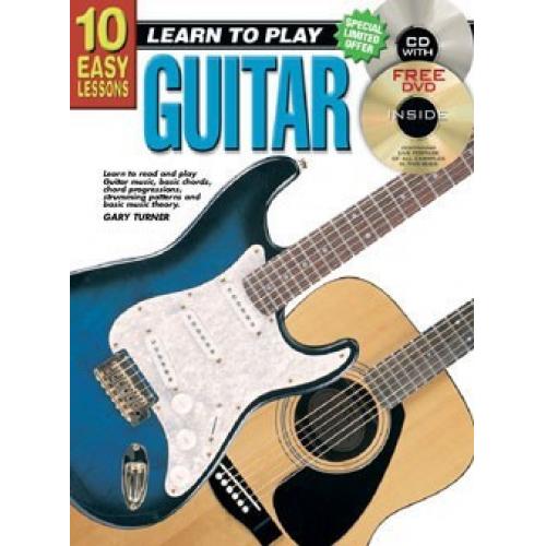 Progressive 10 Easy Lessons Learn To Play Guitar
