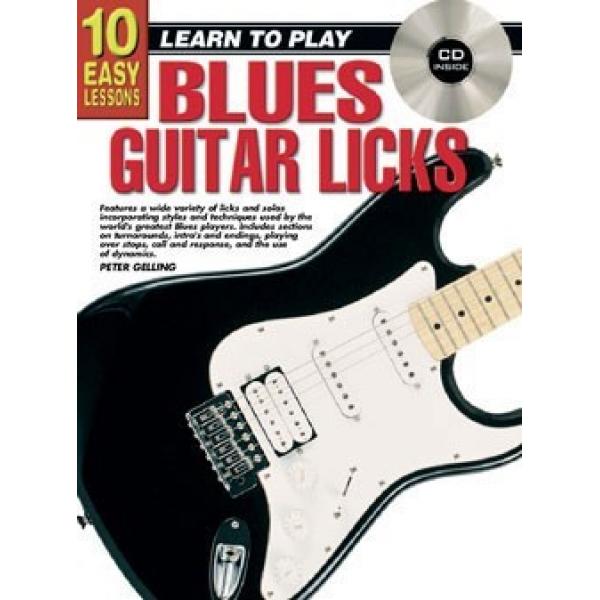 Progressive 10 Easy Lessons Learn To Play Blues Guitar Licks