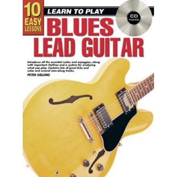 Progressive 10 Easy Lessons Learn To Play Blues Lead Guitar