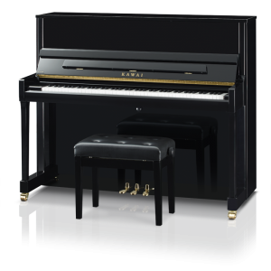 Kawai K300J Upright Piano Ebony Polish