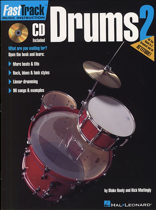 Hal Leonard Fast Track Drums Book 2