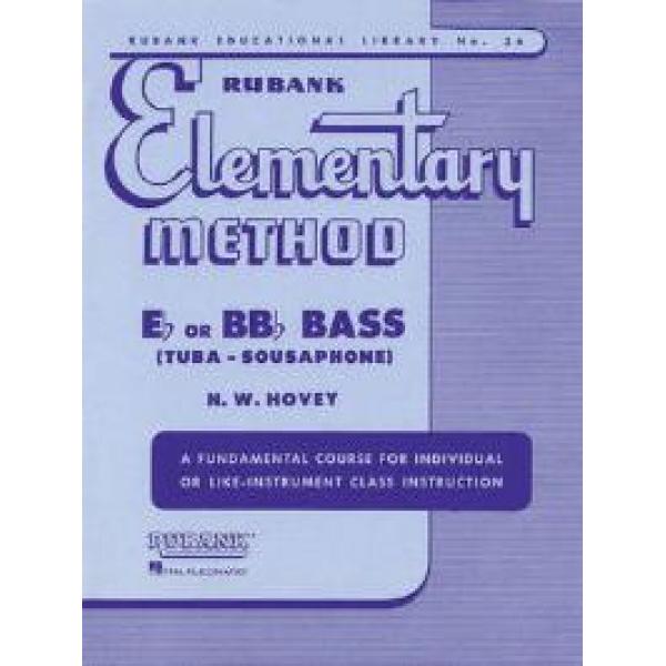 Rubank Elementary Method Eb or BBb Bass Tuba - Sousaphone