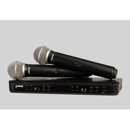 Shure BLX288/SM58 Dual Channel Handheld Wireless System