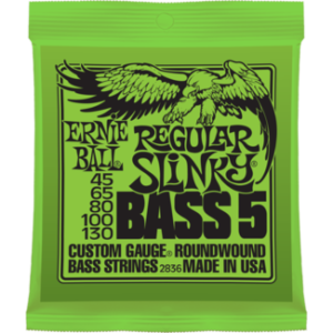 Ernie Ball Regular Slinky Nickel Wound 5-String Bass String Set